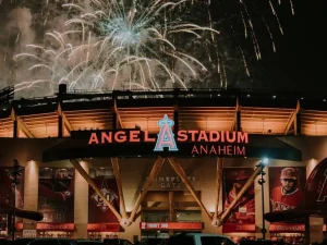 angel stadium anthem exterior view
