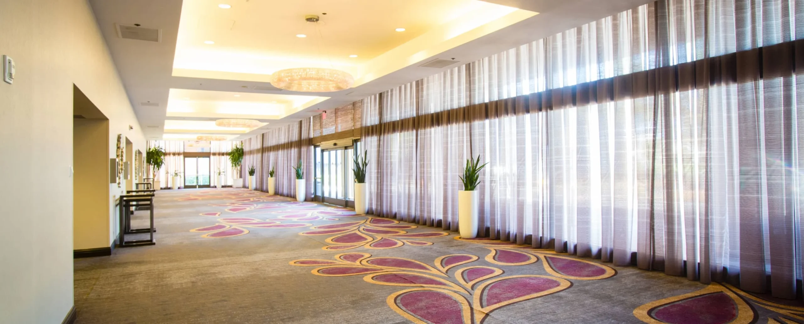ballroom inside of hotel