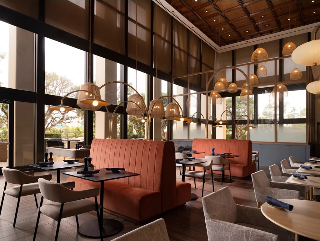 restaurant inside Hotel Fera
