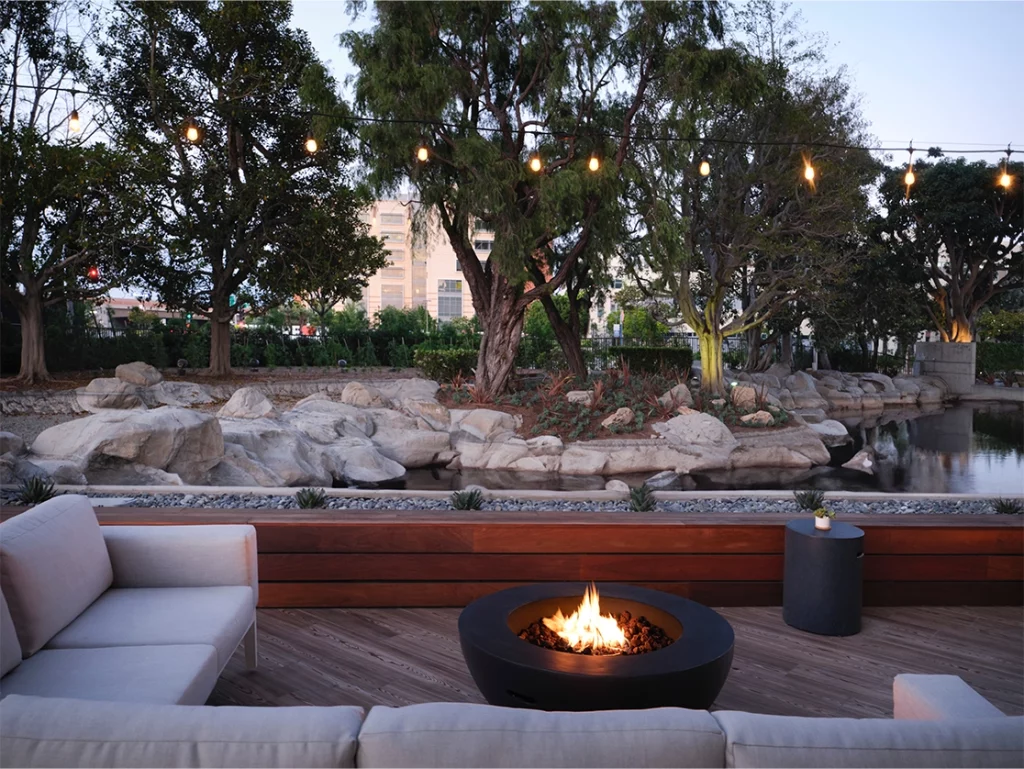 patio at Hotel Fera