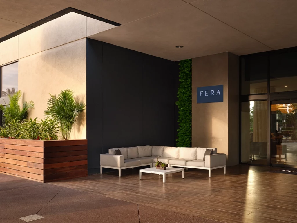 exterior of Hotel Fera