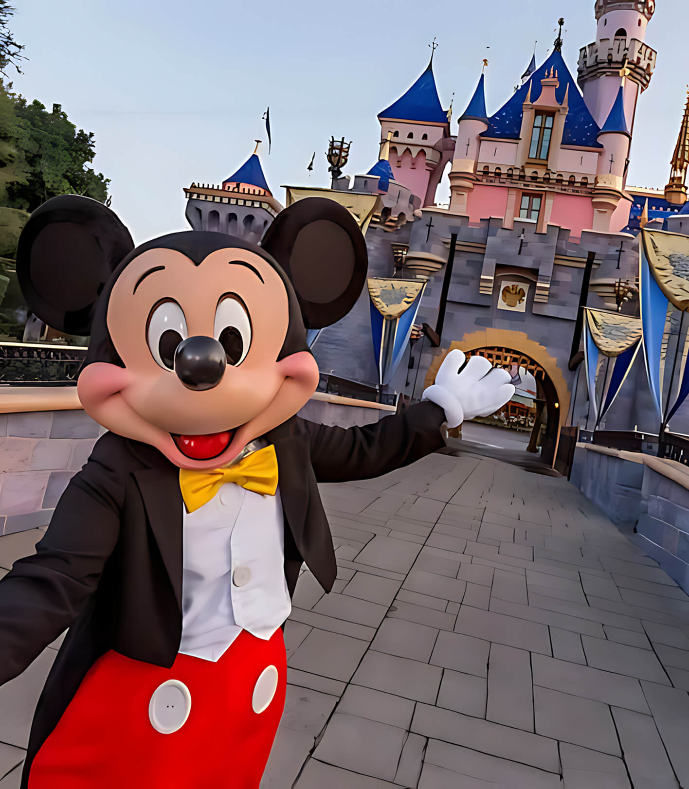 mickey mouse at disneyland